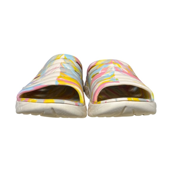Hoka One One x FP Movement Ora Recovery Slides Sandals psychedelic Men's Size 11 - Picture 7 of 13